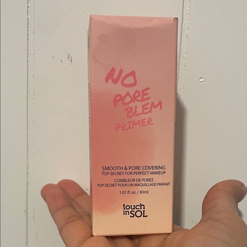 Touch in SOL No Pore Blem Primer - Soft Pink